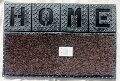 Rohož guma & kokos HomeSteel 40x60x2,3cm