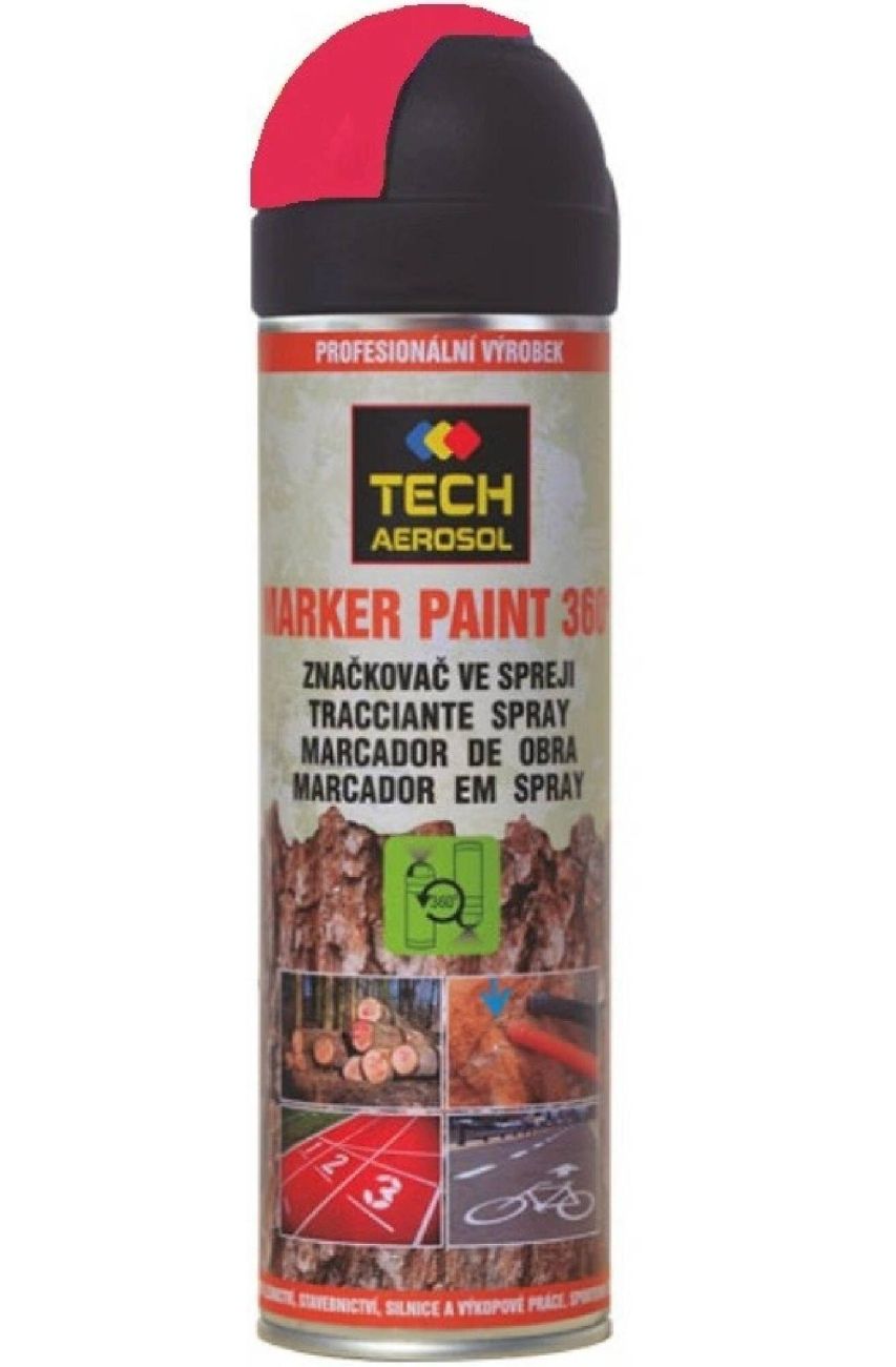 sprej značkovací FLUO oranžová 500ml