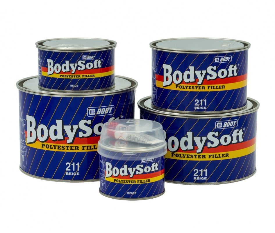 Body 211 Soft  2kg tmel žlutý