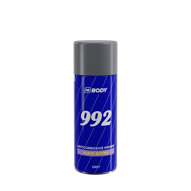 Body 992 šedý sprej 400 ml základní antikorozní barva