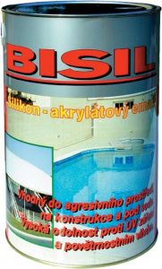 Bisil barva na beton pod vodu, voděodolná, 0454 tmavě modrá, 3,5 kg