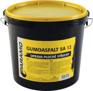 Gumoasfalt SA 12 asfaltový nátěr na opravu střech černý, 5 kg