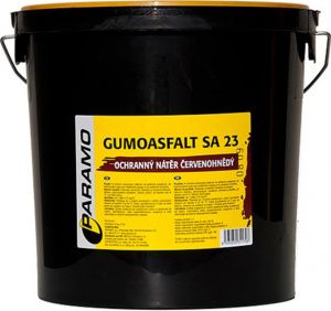 Gumoasfalt SA 23 asfaltový nátěr na opravu střech, červenohnědý, 10 kg