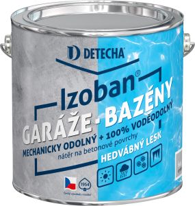 Detecha Izoban barva na beton, zelená, 2 kg