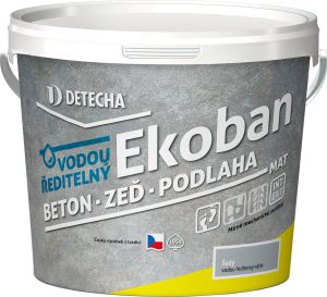 Detecha Ekoban barva na dřevo i beton, šedá, 5 kg