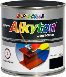 Dupli-Color Alkyton Lesk, samozákladová barva na rez, Ral 9005 černá, 250 ml