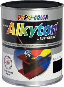 Dupli-Color Alkyton Lesk, samozákladová barva na rez, Ral 9005 černá, 750 ml
