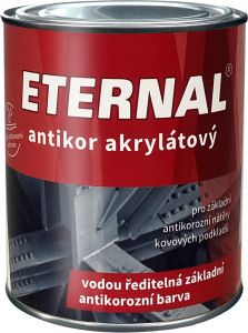 Eternal Antikor základní barva na kov antikorozní, šedá, 700 g