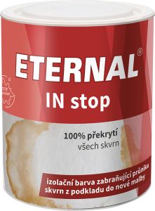 Eternal In Stop malířská izolační barva na skvrny, 1 kg