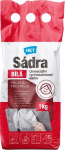 HET sádra bílá, 1 kg