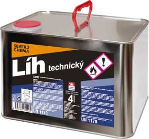 Severochema technický líh 4 l