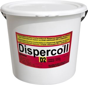 Druchema Dispercoll D2 disperzní lepidlo na dřevo, 5 kg