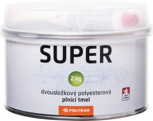 Polykar Super dvousložkový polyesterový plnící tmel, 2 kg