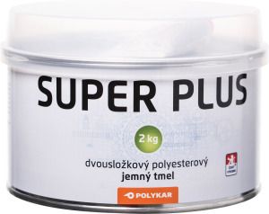 Polykar Super Plus jemný dvousložkový polyesterový plnící tmel, 2 kg