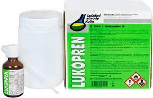 Lukopren N 1522 univerzální kaučuk pasta 1 kg + katalyzátor N, 30 g + pipeta