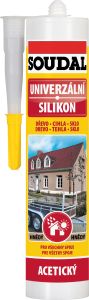 Soudal univerzální silikon, hnědý, 280 ml
