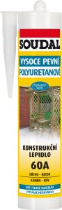 Soudal 60A konstrukční lepidlo na dřevo, čiré, 300 ml