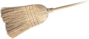 Spokar čirokové koště special, 5x šité, s holí