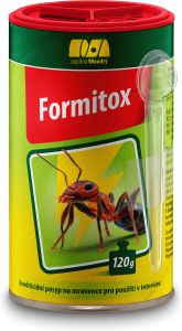 Formitox Extra insekticid k likvidaci mravenců, švábů, rybenek a much, 120 g