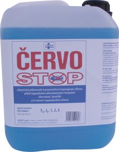 Červostop antiparazitní preventivní  impregnace dřeva proti hmyzu, 5 l