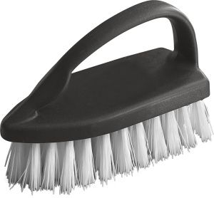 Spokar kartáč šatový, žehlička malá, plastové těleso, syntetická vlákna