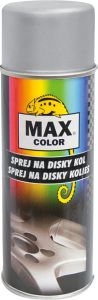 Max Color barva na disky kol, stříbrný, 400 ml