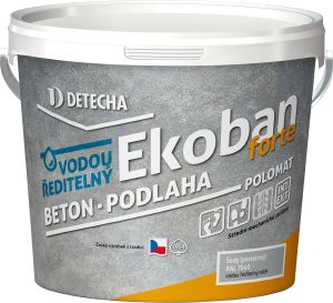 Detecha Ekoban Forte barva na dřevo i beton, šedá, 5 kg