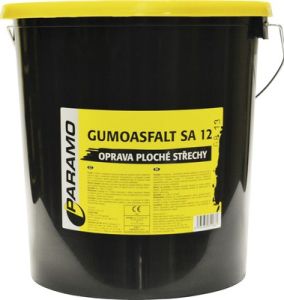 Gumoasfalt SA 12 asfaltový nátěr na opravu střech černý, 30 kg