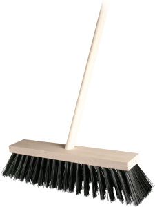 Spokar silniční kartáč s holí 140 cm, šířka 40 cm, syntetická vlákna