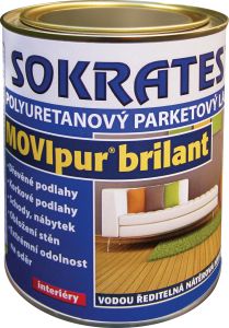 Sokrates Movipur Brilant Lesk parketový lak na podlahy, 600 g