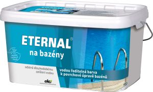 Eternal na bazény, světle modrá, 5 kg