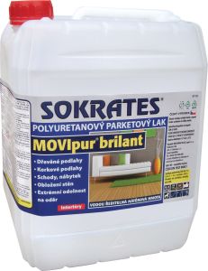 Sokrates Movipur Brilant Polomat parketový lak na podlahy, 5 kg