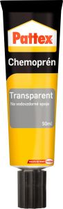 Pattex Chemoprén Transparent kontaktní lepidlo v tubě, 50 ml