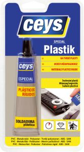 Ceys Special Plastik lepidlo na tvrdé plasty, 30 ml