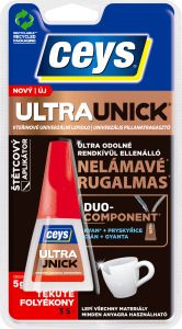 Ceys Ultraunick Liq vteřinové lepidlo se štětečkem 5 g