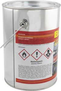 Bisil Thermo žáruvzdorná barva 700 °C, 0199 černá, 3,5 kg