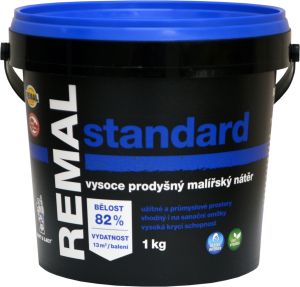 REMAL Standard vysoce prodyšná barva na zeď, 1 kg
