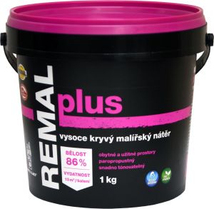 REMAL Plus vysoce kryvá barva na zeď, 1 kg