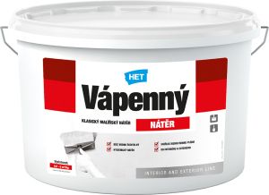 HET vápenný nátěr, bílý, 6 kg