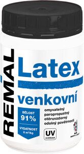 REMAL V2065 latex venkovní, bílý, 800 g
