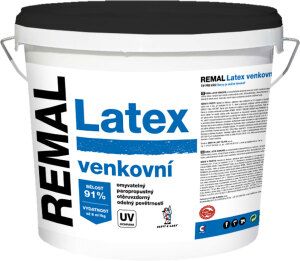 REMAL V2065 latex venkovní, bílý, 5 kg