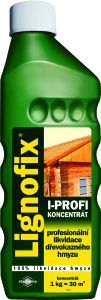 Lignofix I-profi likvidace dřevokazného hmyzu, čirý, 1 kg