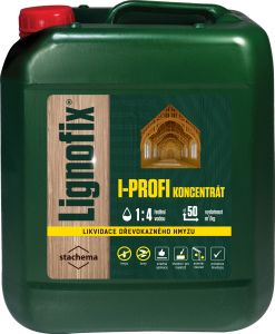 Lignofix I-profi likvidace dřevokazného hmyzu, čirý, 5 kg