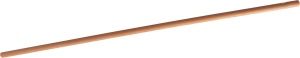 Spokar hůl ke smetáku dřevěná, bez závitu, 140 cm
