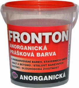 Fronton prášková barva do stavebních směsí malt a betonů, 0191 šedá, 800 g