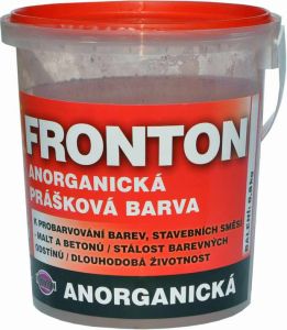 Fronton prášková barva do stavebních směsí malt a betonů, 0271 hněď kaštan, 800 g