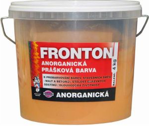 Fronton prášková barva do stavebních směsí malt a betonů, 0731 cihlová červeň, 4 kg