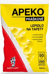 APEKO práškové lepidlo na tapety, až 50 m², 250 g