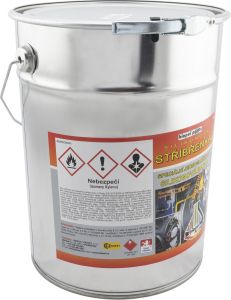 Biopol Paints Silikonová stříbřenka, žáruvzdorná do 500 °C, 8 kg