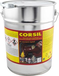 Obrázek 1. produktu Corsil základní antikorozní barva do teplot 550 °C, 0840 červenohnědá, 10 kg